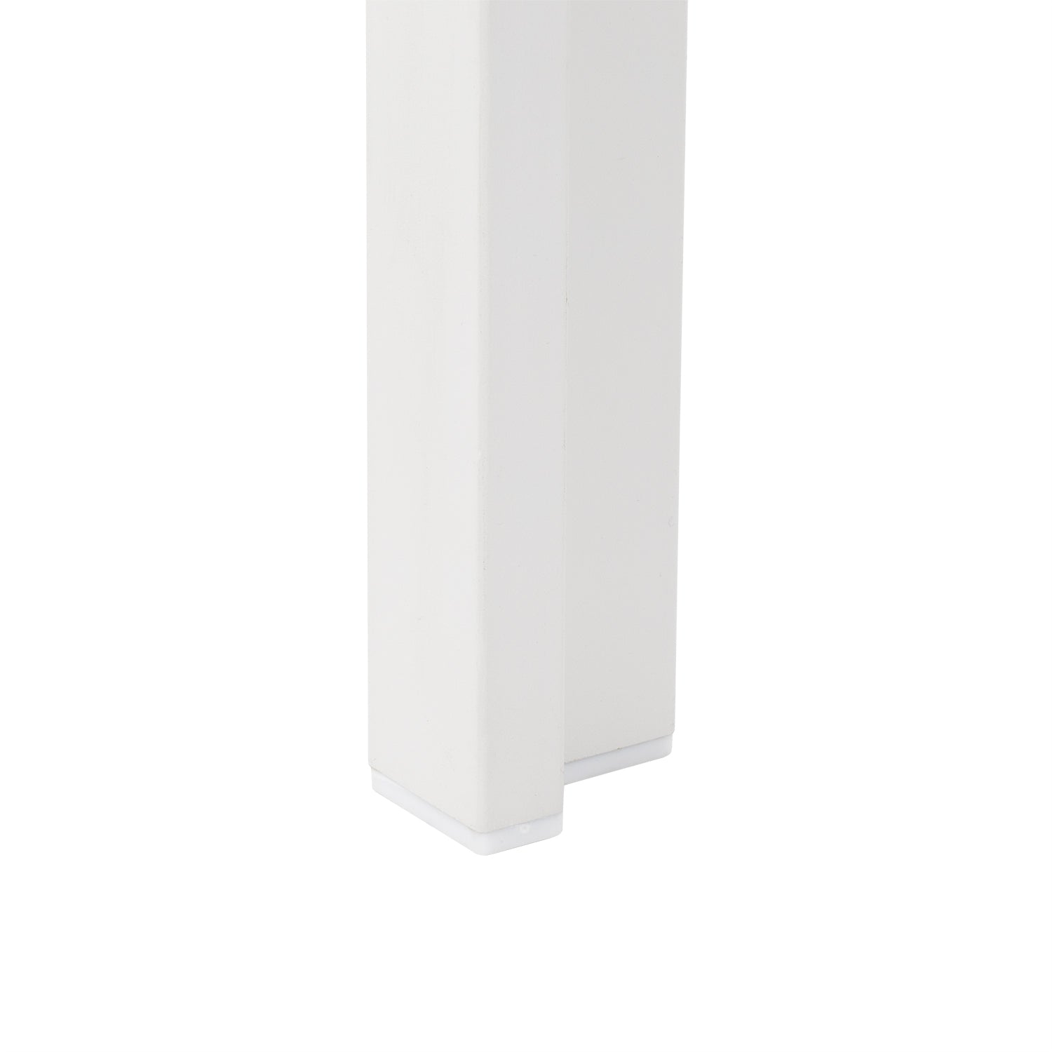 VESTIAMO CASA GIARDINO - Tavolo da giardino allungabile in acciaio con Doghe Effetto Legno - h76x180/240x89,5 cm